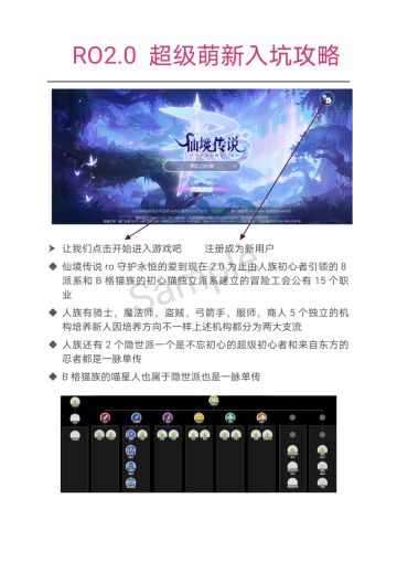 RO2.0超级萌新入坑科普攻略