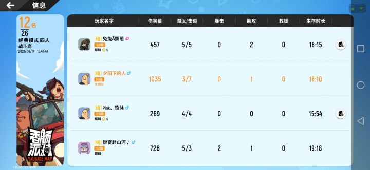 一个人围了一个满编队几分钟真好截图