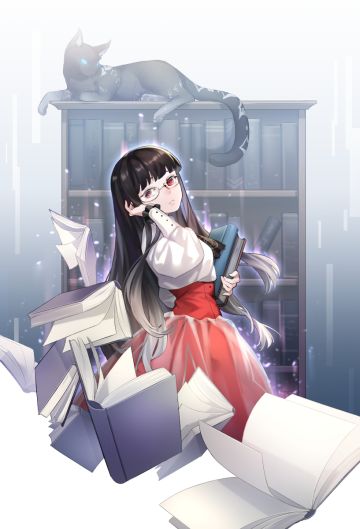 #角虫的腿部挂件# 文 学 少 女 西 比 尔（源：P站@Tarantulaines）