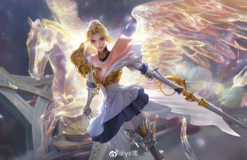 《王者荣耀》夏洛特新皮肤曝光 网友：原来是女的