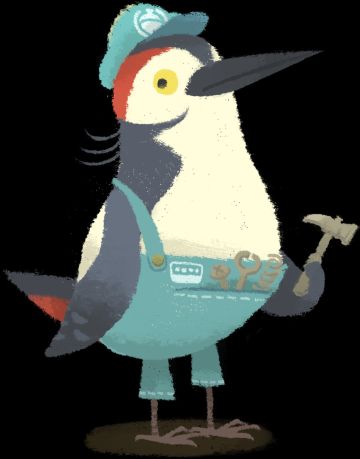 终于有新物种啦～他是修理工吉伯特！