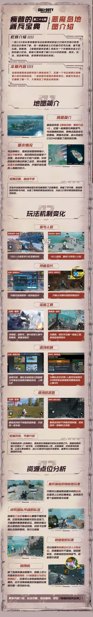 【瘦普的新兵宝典第二十七期】恶魔岛地图介绍