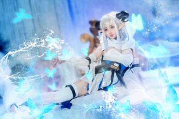 【七夕福利】三次元古辛降临我身边？！七夕就要与魔女coser贴贴~