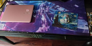 居然真送了鼠标垫，点个赞