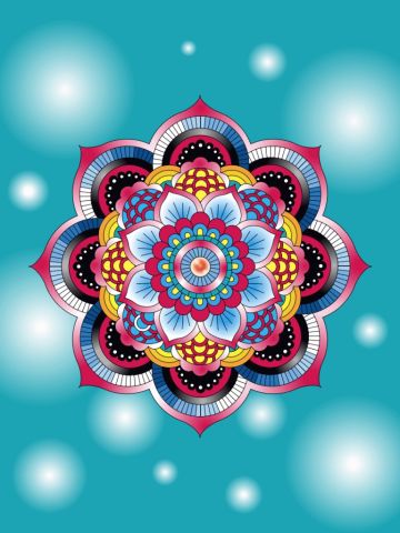 涂友们的曼荼罗，绚丽缤纷，实力之作！