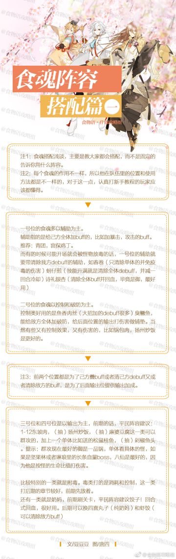 食魂阵容搭配 一【什锦攻略组】