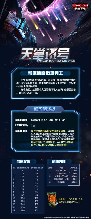 【本周活动】-天堂讯号