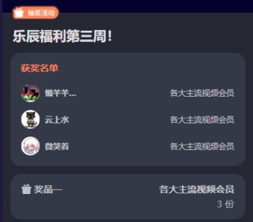 乐辰游戏|乐辰福利第四周，关注乐辰游戏微博账号，资讯活动消息一手拿！