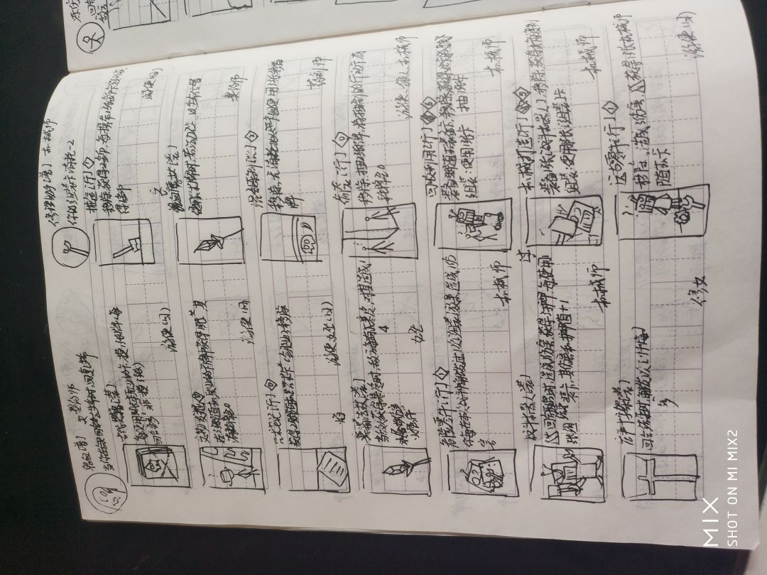 一个初中党的卡牌创作截图