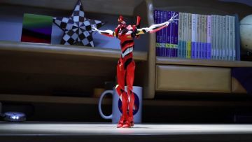 Eva Unit 02 Becomes a Gymnast