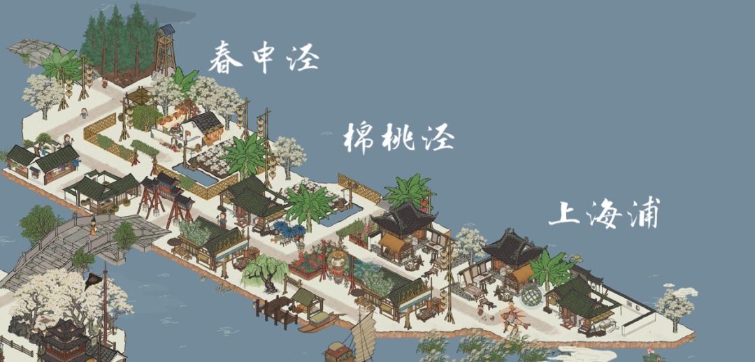 #忆江南新春#松江府布局截图