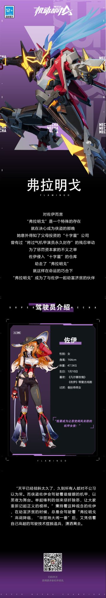 弗拉明戈驾驶员情报公开！