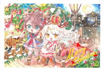 【同人作品】圣诞·芬兰驯鹿肉&史多伦面包