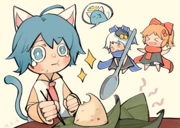 [6月同人比赛]端午安康～来吃粽子鸭！