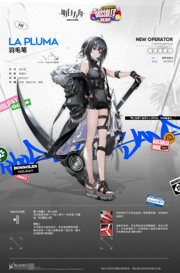 【新增干员】诶，代号？唔......就叫我羽毛笔吧