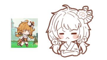 发出你喜欢的飨灵截图，我帮你变成Q版表情包~！