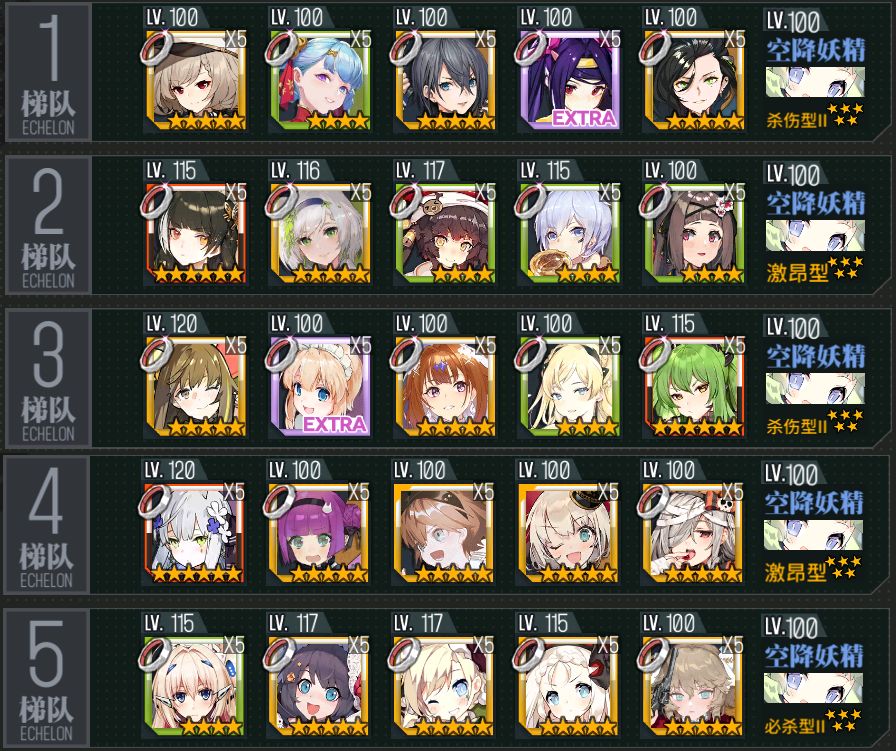 【转自NGA】【少女前线】[双联乱数攻略]血潮逐浪：坠入兔洞plusplus(偷偷更新纸飞机配队)截图