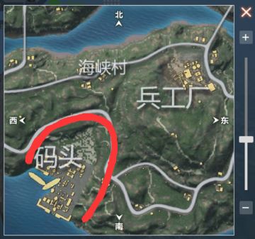 CF荒岛特训码头资源区点位分析