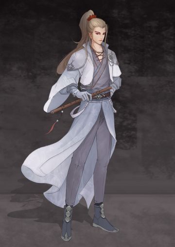 何当君意写风流——侯卿共研时装“飞白玉”原画确认