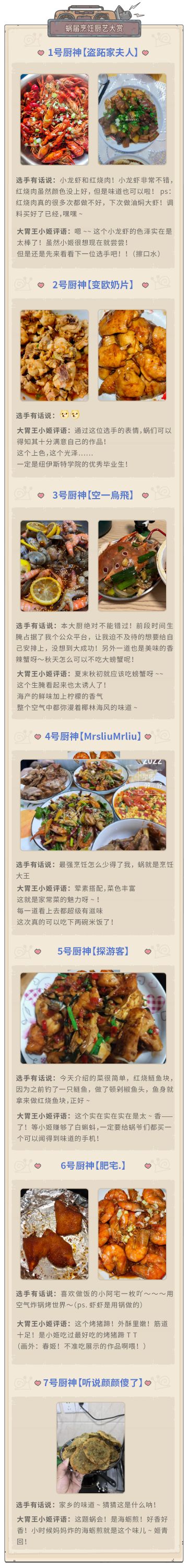 烹饪王争霸赛？这次，蜗要夺回属于蜗的一切！