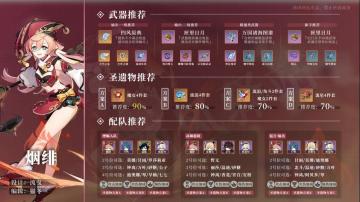 原神·角色攻略|图鉴一览系列——烟绯