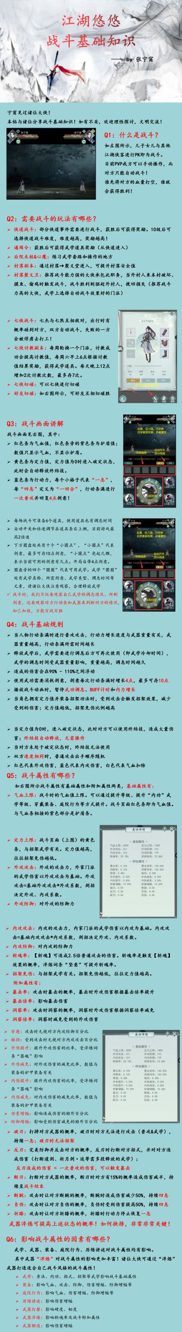战斗基础知识Q&A