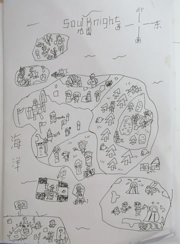 画渣的元气地图（轻点喷😭）