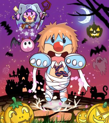 亲爱的小摩尔，万圣节快乐~