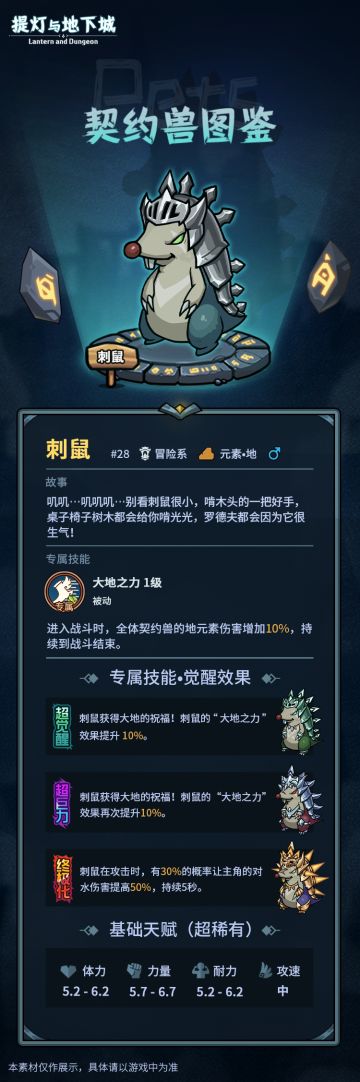 【契约兽图鉴】之刺鼠！