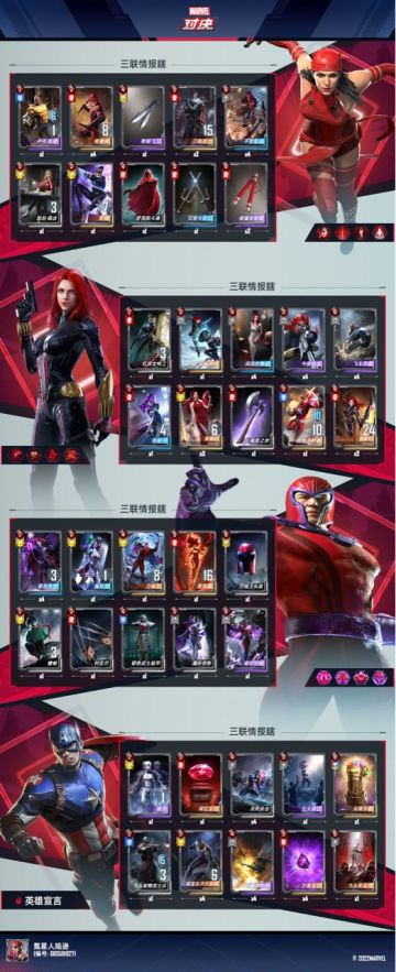 【转自NGA】【漫威对决】[攻略]s11绝对t0氪星人都在玩的三联情报瞎(噬元喵攻略组)