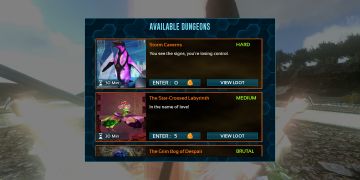 方舟生存进化手游2.24号【风暴洞穴】地牢地图&攻略