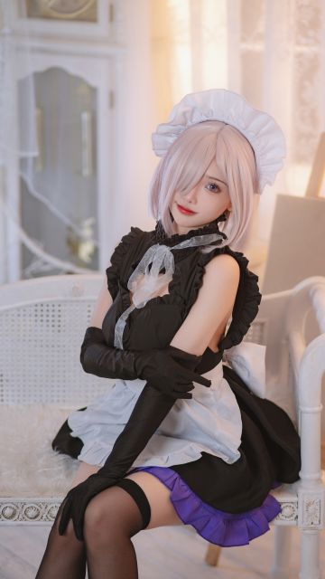 fgo-玛修cosplay正片，来自清晨的第一声问候