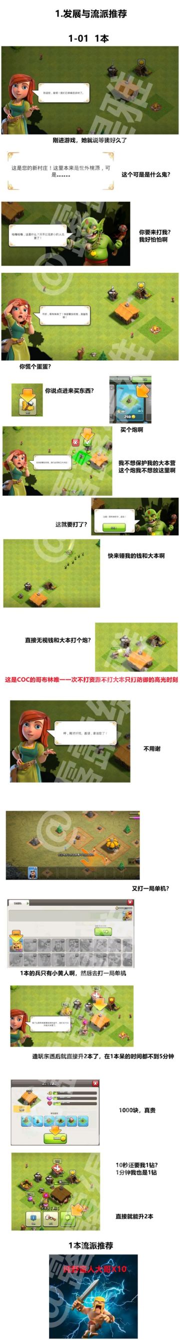 【新手向攻略搬运】1-8本精品攻略，含流派及发育指导，多图流提示！