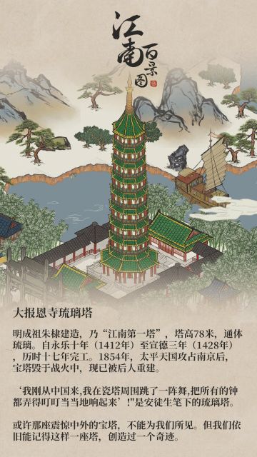 【江南宝藏①】震惊中外的“江南第一塔”——大报恩寺琉璃塔