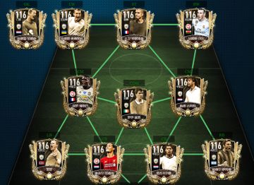 FIFA大湿兄---巅峰传承球员队套2