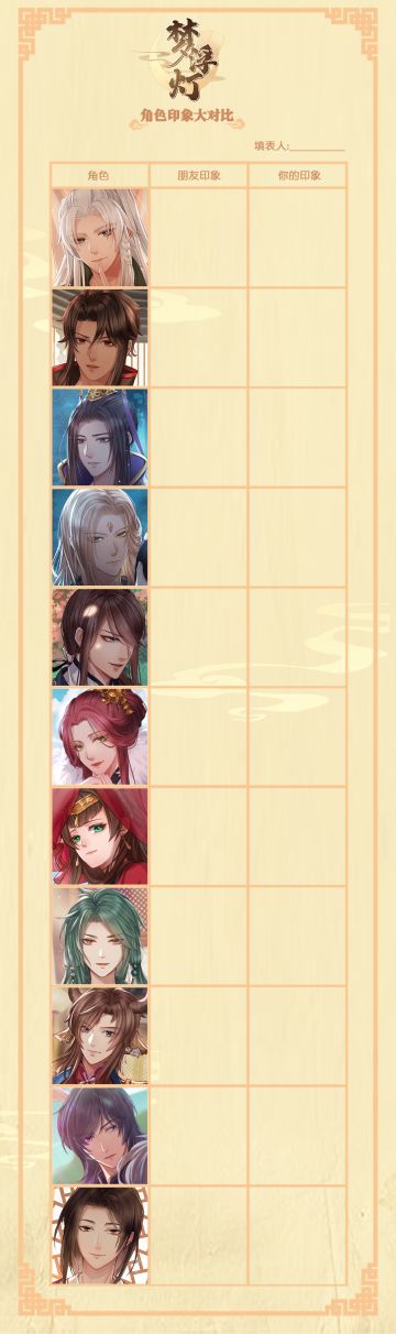 【活动】老崔喊你来填（安）表（利）啦！