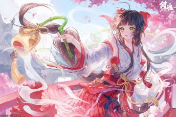 【同文美图】樱花雨下的美