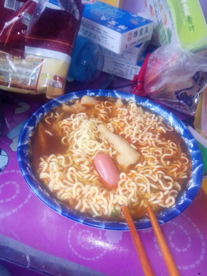 方便面也要吃出花截图