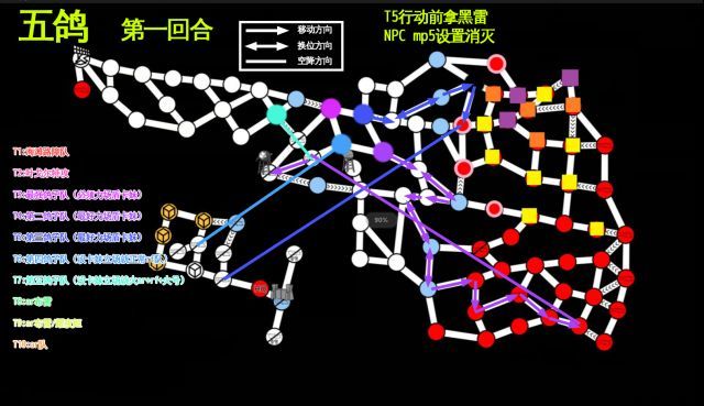 【转自NGA】【少女前线】[谜境守卫攻略] 五鸽空城前三回合图片精简截图