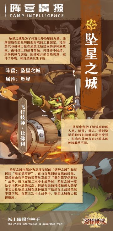 【阵营情报公开】坠星之城突变，肆夺资源创造