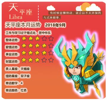 《文明大冒险》星座守护者揭秘你的星座运势——天平座9月运势
