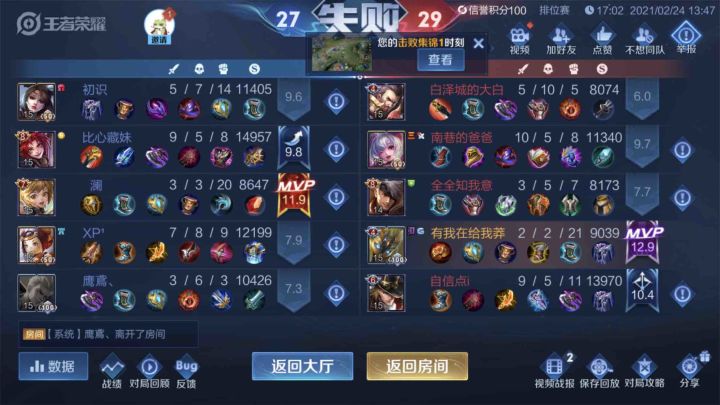 我就来发个牢骚谁能安慰我一下,又是神仙队友的一天截图