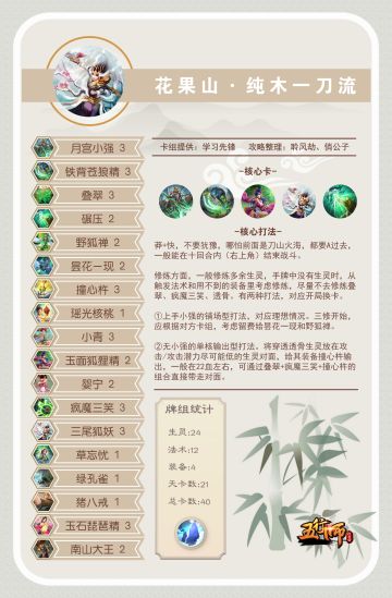 【攻略贴】纯木速攻流