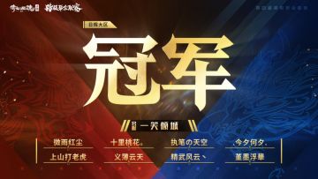 质疑冠军，理解冠军，最终我们成为冠军！