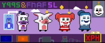 【同人】元气骑士&FNAF：欢乐时光4人组皮肤