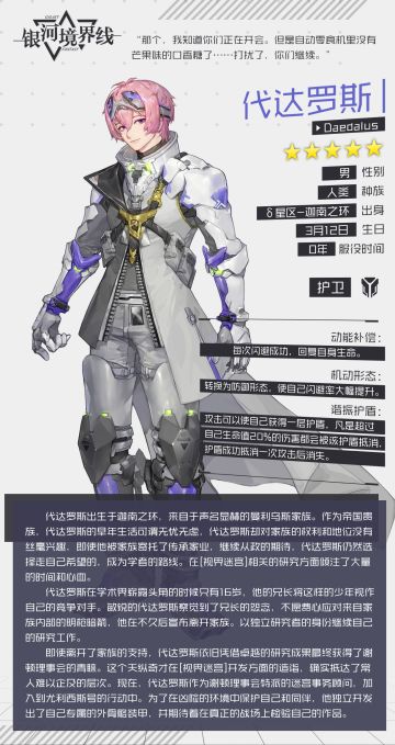 【特勤档案】☆代达罗斯 Daedalus ☆