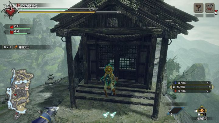 《怪物猎人 崛起》试玩版 神社遗迹一览截图