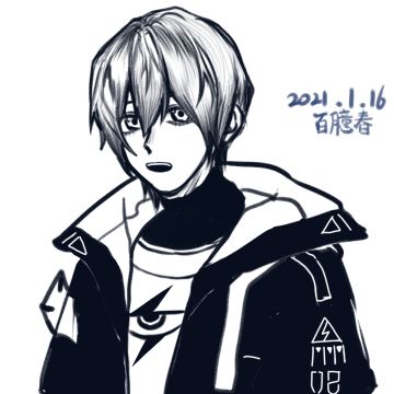 家人们，我画了零夜(இωஇ )