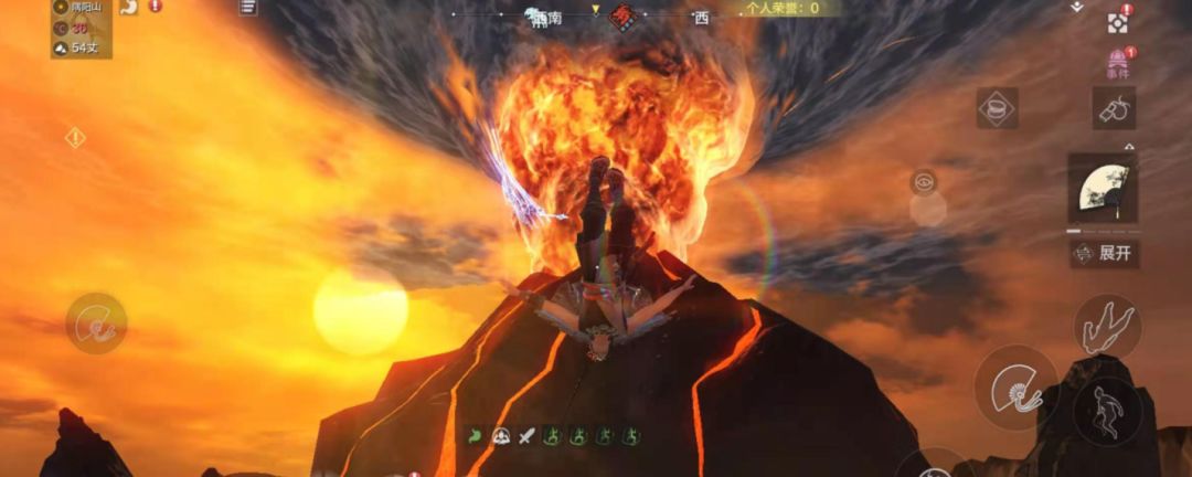 妄想山海在火山如何不被烧死截图