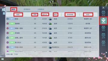 《腾讯雪鹰领主》手游家族成员查看